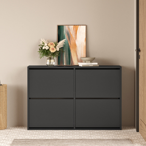 Wholesale High Quality Industrial Gray Shoe Rack Elegant Modular and Modern Outdoor Indoor European Style Furnitures for Hallway - Product Image 3