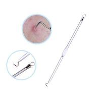 Kit d'outils d'extraction d'acné à Double tête en acier inoxydable, 4 pièces, outils d'élimination des points noirs