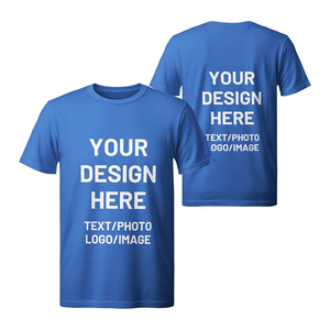 Camiseta de Manga Corta de Moda Urbana con Logotipo Personalizado, Camiseta de Poliéster Lisa de Alta Calidad de 220 GSM para Hombre - Product Image 3