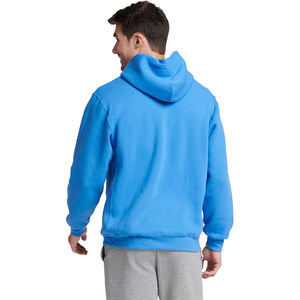 Sweat à capuche personnalisé unisexe avec broderie et appliques à cordon de serrage non doublé pour hommes femmes différentes couleurs pour l'hiver - Product Image 4