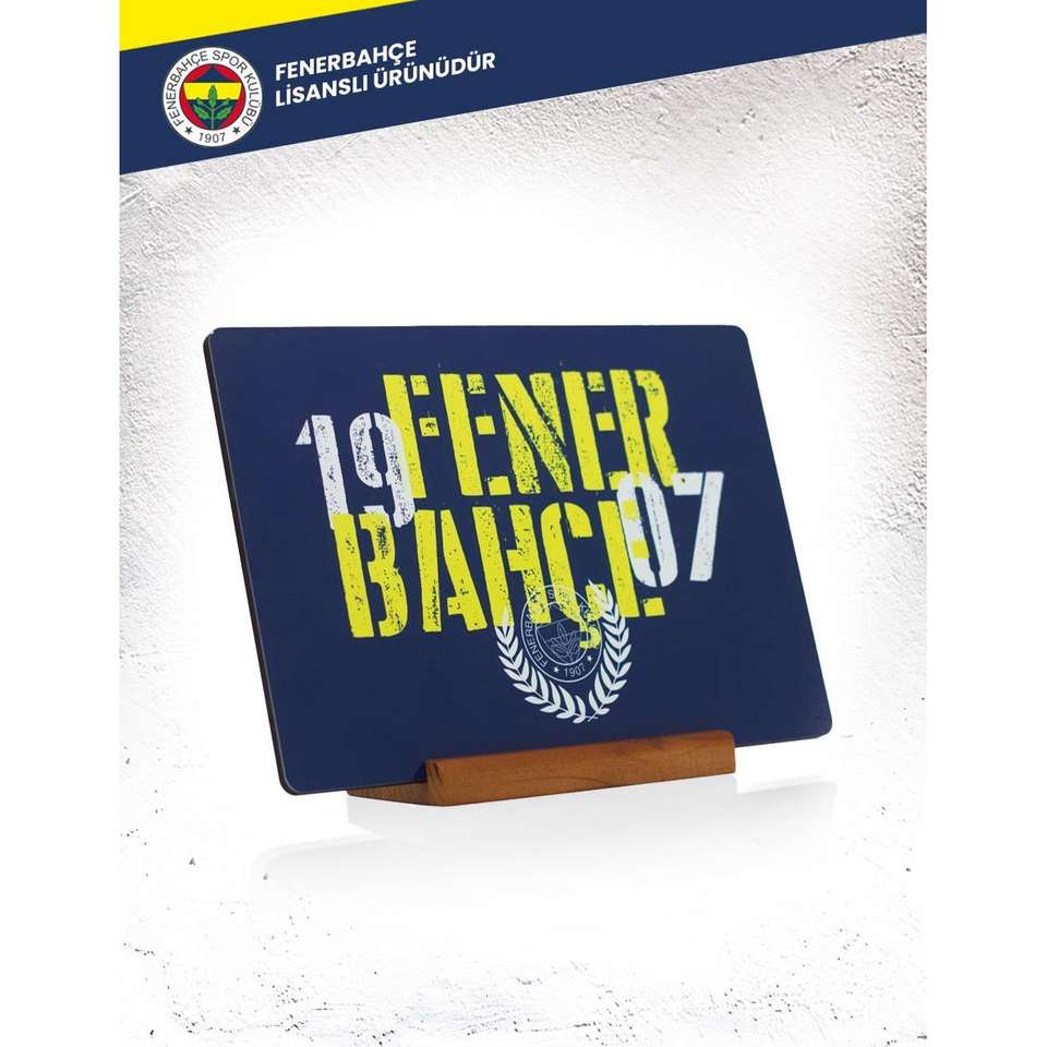 Fenerbahce Printed 1907 Crest Panel