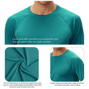 OEM Rash Guard <b>Men</b> Sublimation Custom Printed Spandex Polyester Fabric Gym Surfing Diving Rash guard <b>Compression</b> Shirts <b>Vest</b> - Product Image 5