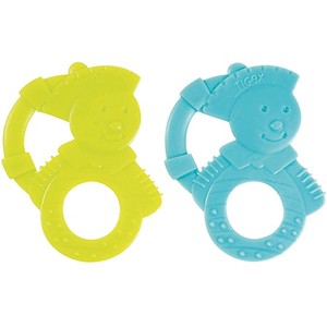 ทิกเซ็กซ์ เบบี้ มูส แหวนกัดสำหรับฟันแรก - สีฟ้าและสีเขียว - Product Image 1