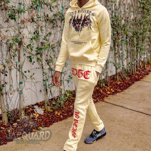 ชุดวอร์มผู้ชายสำหรับฤดูหนาว แบบสั่งทำพิเศษ กันลม ระบายอากาศได้ดี เป็นมิตรกับสิ่งแวดล้อม ไซส์ใหญ่ ไร้ตะเข็บ โพลีเอสเตอร์ 100% ดีไซน์ล่าสุด สวมใส่สบาย แบบลำลอง ขายาว - Product Image 2