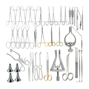 Basic Ear Set of 42 Pcs Surgery to repair the Eardrum, Tympanoplasty Surgery Set Ear Instruments By KAHLU ORTHOPEDIC