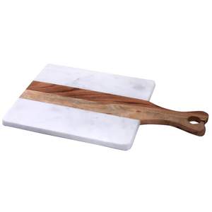 Tabla de Cortar de Madera y Mármol para Cocina, Cómoda para el Hogar - Product Image 1