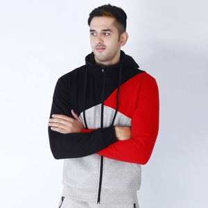 Custom Logo Puff Print <b>Hoodie</b> Full Zip up Embroidery <b>Fleece</b> 100% Cotton Blank <b>Hoodie</b> <b>Oversize</b> Customized Slim Fit <b>Hoodie</b> for <b>Men</b> - Product Image 2