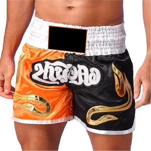 Shorts de boxe Sublimation MMA pour hommes Shorts de Muay Thai imprimés Fight Training Boxe Sublimation Muaythai Short - Product Image 4