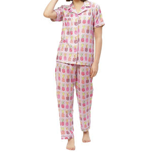 ชุดนอนสตรียาวแบบถักเอวยางยืดนุ่มเนียนนุ่มเป็นพิเศษชุดนอนยาวเต็มตัวสำหรับการนอนและพักผ่อนสบาย - Product Image 1