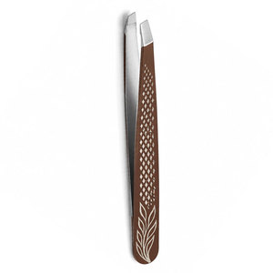 แหนบถอนขนคิ้ว SHEARS BEAUTY คุณภาพสูง ปลายเฉียง ทำจากสแตนเลสสตีล ทนทาน พกพาสะดวก อุปกรณ์เสริมความงามสำหรับดูแลผิวหน้า - Product Image 1