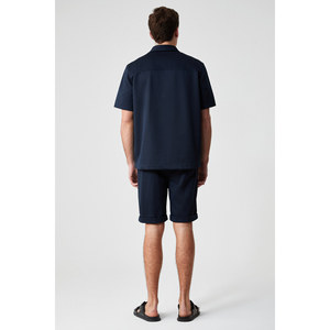 Camisa de Manga Corta para Hombre GRIMELANGE MELOS, con Bolsillo y Botones a Presión, Corte Relajado - Product Image 4