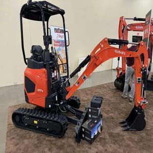 Kubota-Miniexcavadora excavadora con envío rápido y precio barato, venta al por mayor - Product Image 1