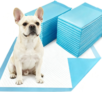Alèses absorbantes jetables 6 plis en pulpe de cellulose imperméables pour l'incontinence médicale adulte et l'éducation des chiots
