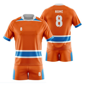 Nouveau style maillot et short de sublimation uniforme de rugby meilleur vendeur vêtements de sport uniforme de rugby en vrac prix bon marché - Product Image 1