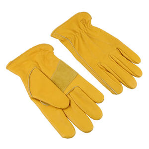 Guantes de cuero anticorte de alta calidad de fabricantes directos de fábrica para invierno Guantes de trabajo de seguridad con logotipo de diseño personalizado Pakistán - Product Image 5