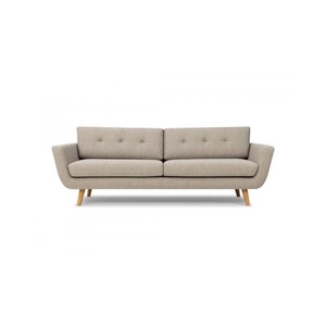 SF38001- Sofá n Gin Nm Vi Cao Cp Xm 190 X 80 X 75 cm Ba Ch Ngi Tufted C Th M Rng Ni Tht Sang Trng - Product Image 2