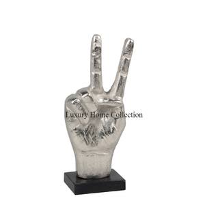 Look attrayant Designer Sculpture à la main Décoration de forme ronde pour le bureau à domicile et d'autres lieux Nouvelle Statue d'objet luxueux - Product Image 5