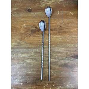 ชุดไม้คนค็อกเทลสแตนเลสอย่างดี ด้ามจับบิดเกลียว ผสมเรียบเนียน เหมาะสำหรับใช้ในบาร์ บ้าน และบาร์เทนเดอร์ - Product Image 1