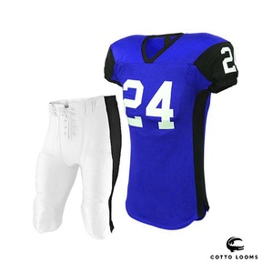 Maillot de football américain OEM d'entraînement professionnel et uniforme de sport sublimé durable en maille légère - Product Image 4