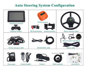 Système de pilotage automatique pour tracteur en vente chaude AS301 avec moteur et boîte de vitesses 12V, garantie 1 an pour la navigation agricole - Product Image 5