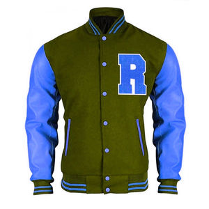 Chaqueta Varsity de Béisbol Personalizada de la Mejor Calidad OEM, Chaqueta de Invierno con Letras Bordadas, Material de Tela de Primera Calidad, Secado Rápido y Transpirable - Product Image 3