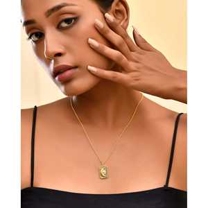 <b>Moon</b> Charm Fine Pendant <b>Necklace</b> - Product Image 3