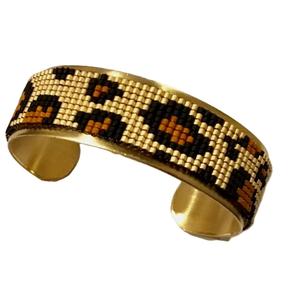 Pulseras bordadas de cuentas de semillas personalizadas con opciones de logotipo y color Pulsera de cuentas de semillas de vidrio Pulsera de cuentas - Product Image 4