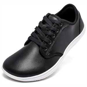 รองเท้าหนังกันลื่นสำหรับผู้ชายกันลื่นกลางแจ้งสีพื้นมีสไตล์ - Product Image 1