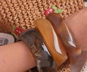 Bracelet de mariage en acrylique transparent géométrique carré G72, écologique, pour femmes, bijoux - Product Image 6