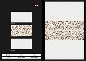 Distributeurs Home Decor Marbre Pierre Super Brillant Carrelage Céramique 300X600mm 30X60cm De L'Inde 8mm d'épaisseur - Product Image 5