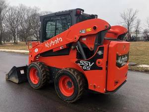 Minicargadora Kubota SSV65 usada, cargadora frontal con motor, mini retroexcavadora y cargadora de troncos - Product Image 6