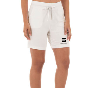 Shorts de Algodón 100% Transpirables de Secado Rápido de Alta Calidad para Mujer, Etiqueta Personalizada, Venta al por Mayor, Fabricación en Fábrica, Servicios ODM, Moda Actual - Product Image 2