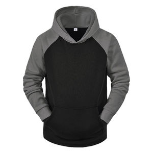 Ensemble de jogging unisexe 2 pièces de haute qualité, survêtement d'hiver avec sweat à capuche et pantalon de survêtement, logo personnalisé OEM, décontracté, 100% coton, grandes tailles - Product Image 2