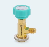 工业/DIY通用型制冷剂穿刺阀黄铜7/16-20螺纹800 PSI交流充注工具防漏高精度OEM/ODM
