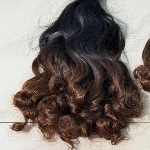 Cabello rizado indio crudo Premium Dropshipping Cabello humano virgen sin procesar Color natural Paquetes indios reales sin enredos suaves - Product Image 4