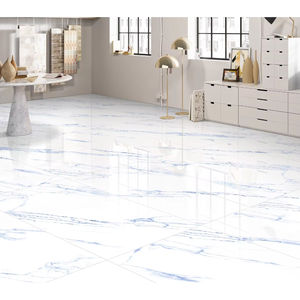 Azulejos de Porcelana Modernos 600x1200mm Calacatta Tokyo para Paredes Interiores - Superficie Brillante Antibacteriana y Antideslizante - Product Image 1