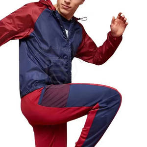 Vêtements de sport pour hommes, survêtement en nylon coupe-vent respirant, vêtements de sport décontractés, survêtements en nylon pour hommes - Product Image 4