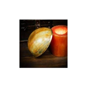 Bol en corne de buffle à bord en laiton pour table à manger et autre utilisation bol en corne de buffle à prix compétitif bol en corne de buffle naturel - Product Image 1