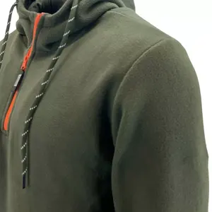 <b>Orange</b> Zipper Accents Transform This Modern <b>Hoodie</b> Effortlessly Stylish Customizable <b>Hoodie</b> with Modern Accents - Product Image 2
