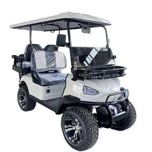 Carrito de golf levantado para 4 + 2 pasajeros con asientos al aire libre 4 + 2 asientos a la venta - Product Image 2