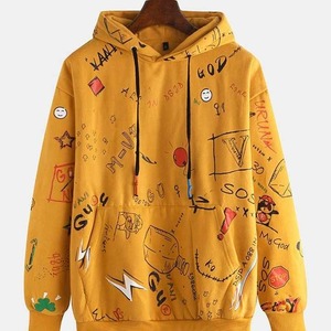 Venta al por mayor de alta calidad de invierno bordado sublimación completa Puff impresión Unisex Etiqueta Privada y Logo Sudadera con capucha - Product Image 1