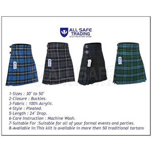 Kilt utilitario de algodón de alta resistencia para hombre, correas ajustables, ropa de trabajo táctica multibolsillo para exteriores, atuendo Highland, directo de fábrica - Product Image 6