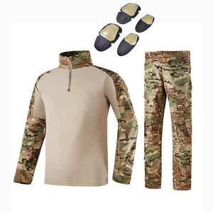 outdoor uniform <b>set</b> oem camouflage fabric tactical design breathable and durable for hiking travel or work purposes - Product Image 4