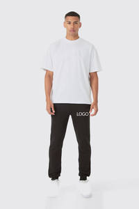 Nueva moda Slim fit Casual 100% algodón Joggers para hombres logotipo personalizado Invierno Polar pantalones de chándal Jogging hombre pantalón - Product Image 3