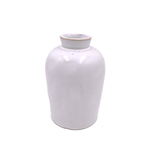 Sleek Modern Classic <b>White</b> Ceramic <b>Floor</b> <b>Vase</b> Minimalist Design Porcelain <b>Vase</b> - Product Image 2