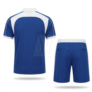 Professional <b>Golf</b> Uniform Sports <b>Set</b> Breathable Polo Shirt Matching Shorts Lightweight Athletic Wear For <b>Golf</b> <b>Clubs</b> Teams - Product Image 2