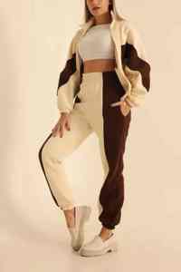 Survêtement spécial avec bandeaux sur les bras et les jambes pour la saison printanière et pour femmes par EVERGLOW - Product Image 4