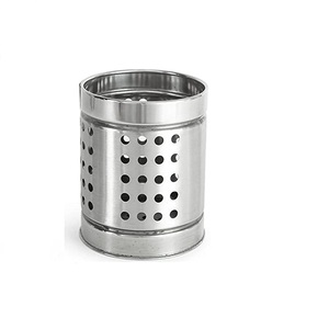 Porte-ustensiles de ferme vintage respectueux de l'environnement Porte-ustensiles de cuisine brillant et poli Ensemble de 2 porte-couverts de cuisine décoratifs - Product Image 6