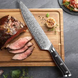 Vente en gros de commandes en gros personnalisées OEM ODM Service Couteau de chef japonais Couteaux de cuisine multi-usages en acier inoxydable pour trancher - Product Image 2