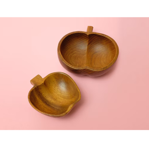 Cuenco de madera de acacia personalizado Venta personalizada más vendida Cuenco de almacenamiento de frutas de madera Precio barato - Product Image 2